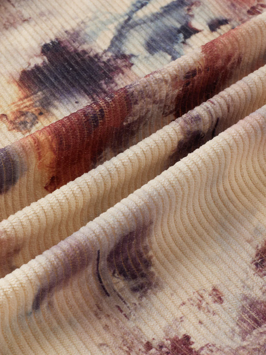 Abstract Eclectic Hue Corduroy Shirt - Image 8
