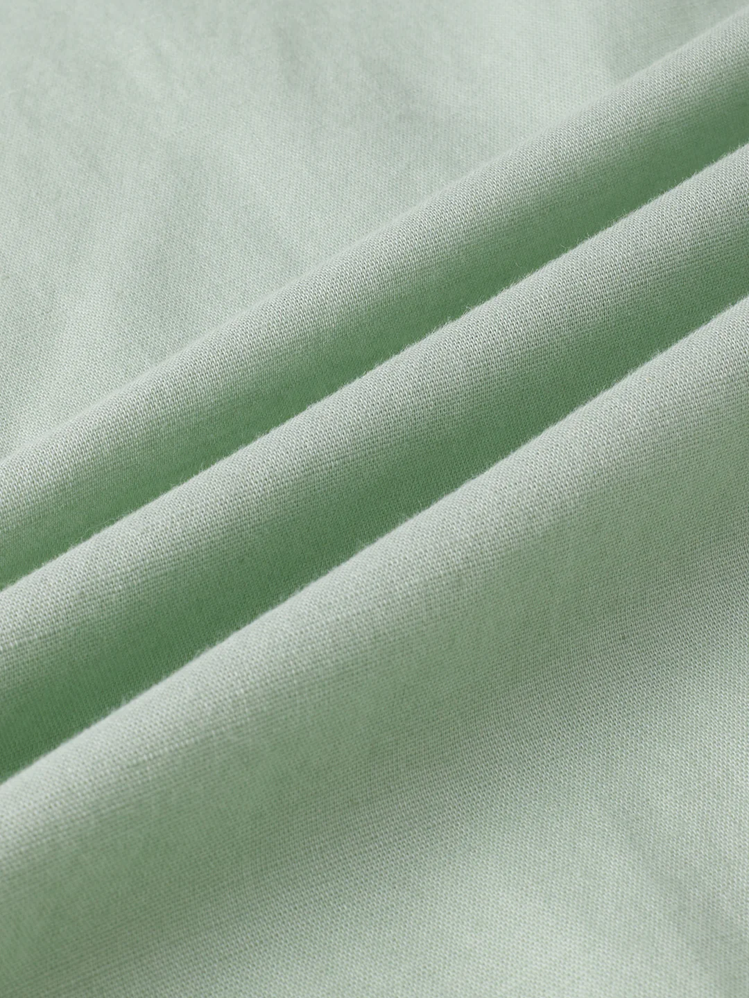 Green Pistachio Pop Slub Shirt - Image 3