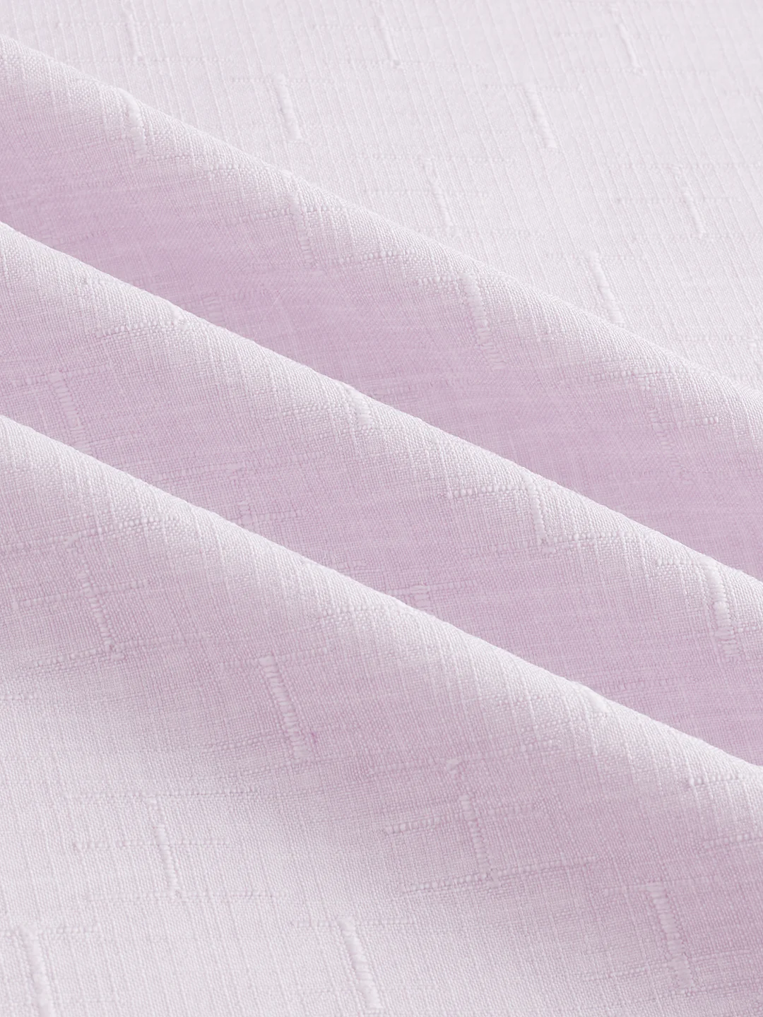 Lavender Intricate Textured Weave Everyday Shirt - Image 9