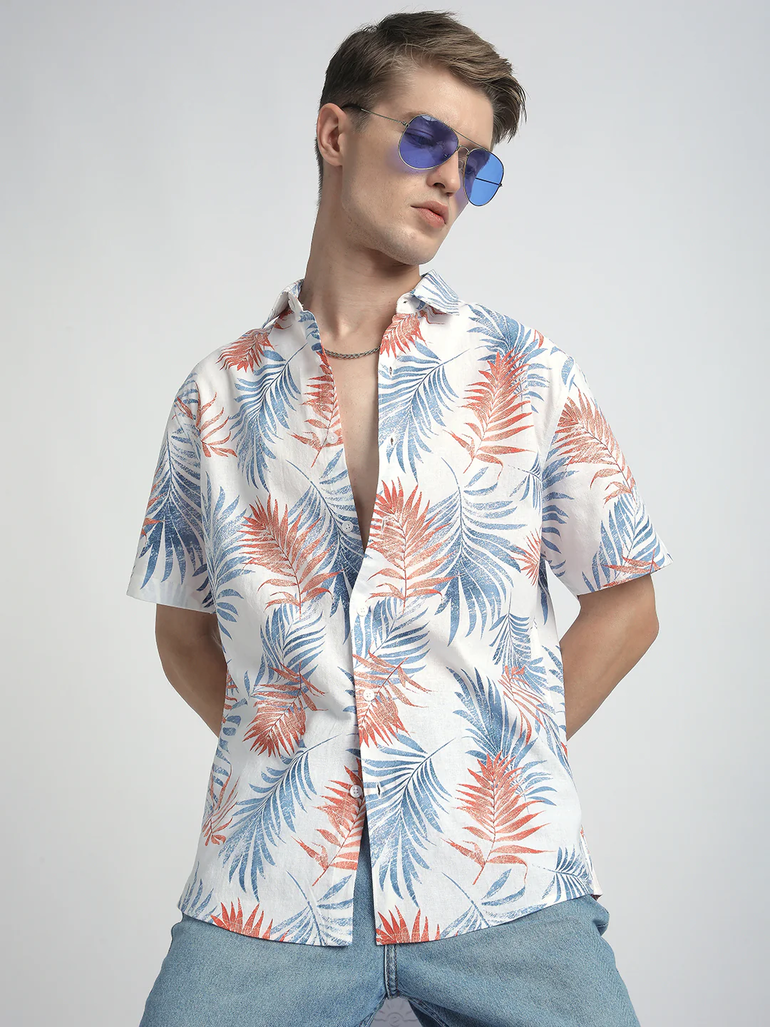 Palm Parade Holiday Shirt