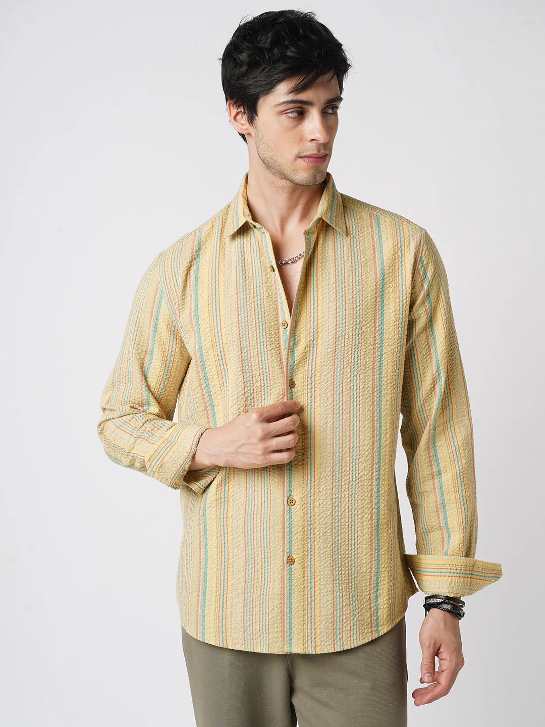 Pastel Trails Seersucker Shirt - Image 4