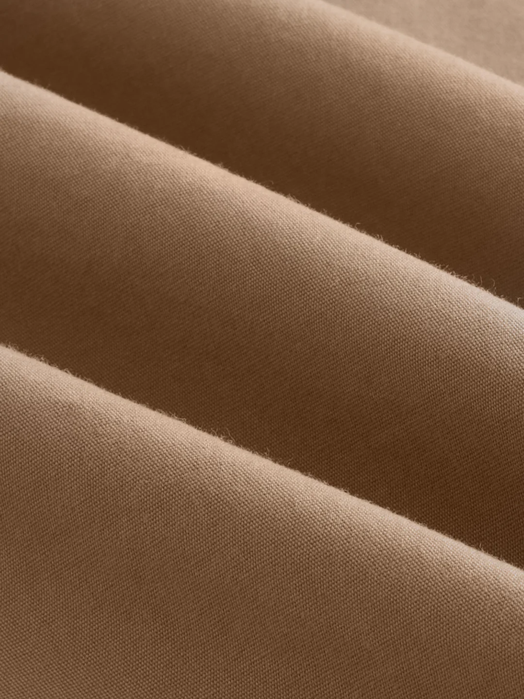 Plush Khaki Peach Finish Poplin Shirt - Image 8
