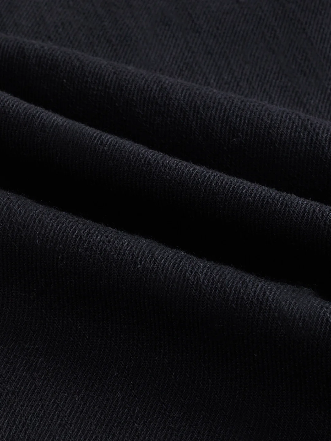 Timeless Black Cuffless Oversized Shirt - Image 8