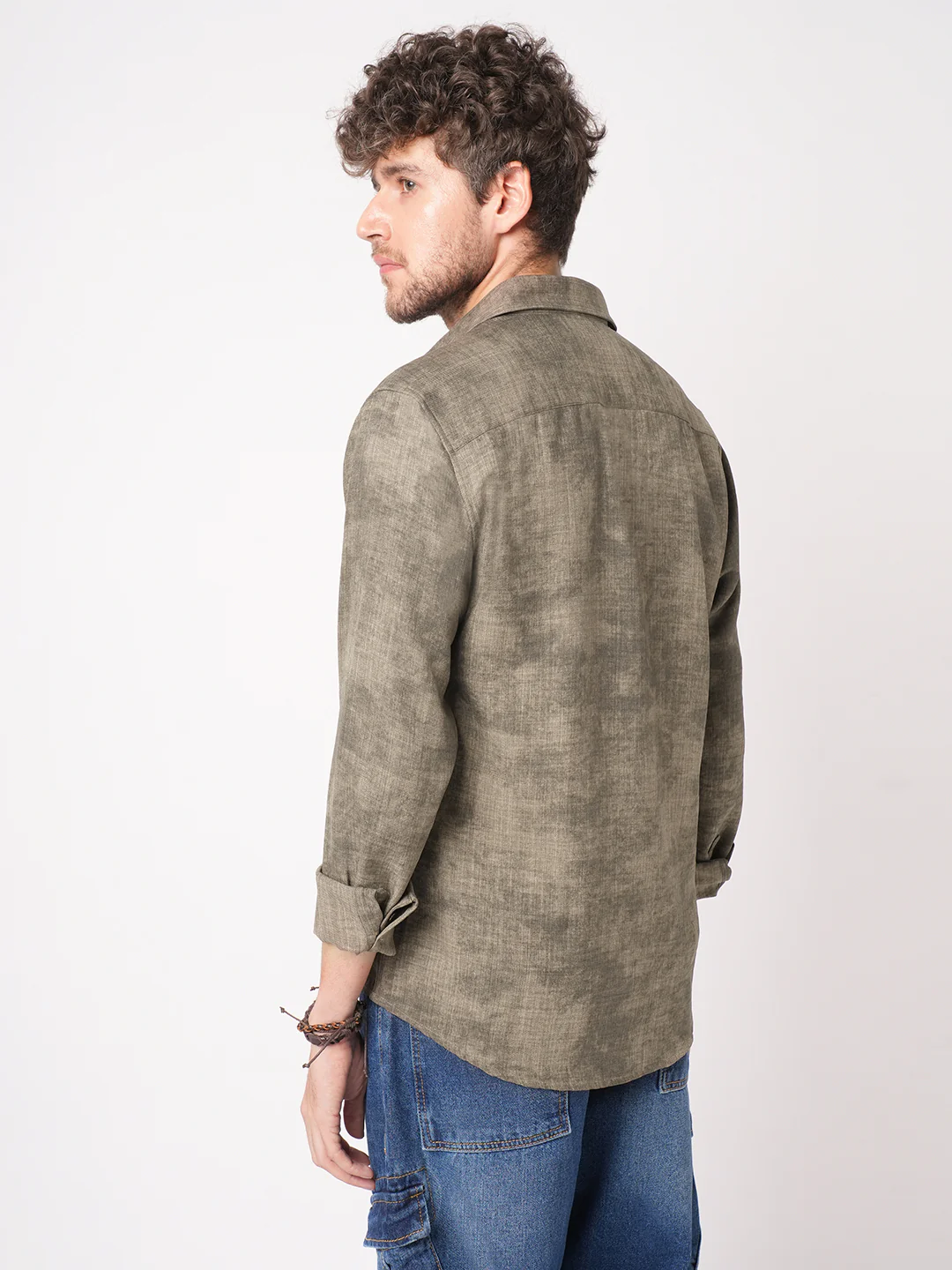 Vintage Brown Plushy Shirt - Image 6